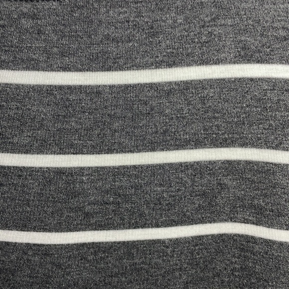 Croft & Barrow Striped Cold Shoulder blouse 3/4 sleeve NWOT - Picture 4 of 8